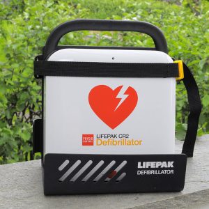 Hjärtstartare och Hållare - LIFE PAK CR2 - tvåspråkig